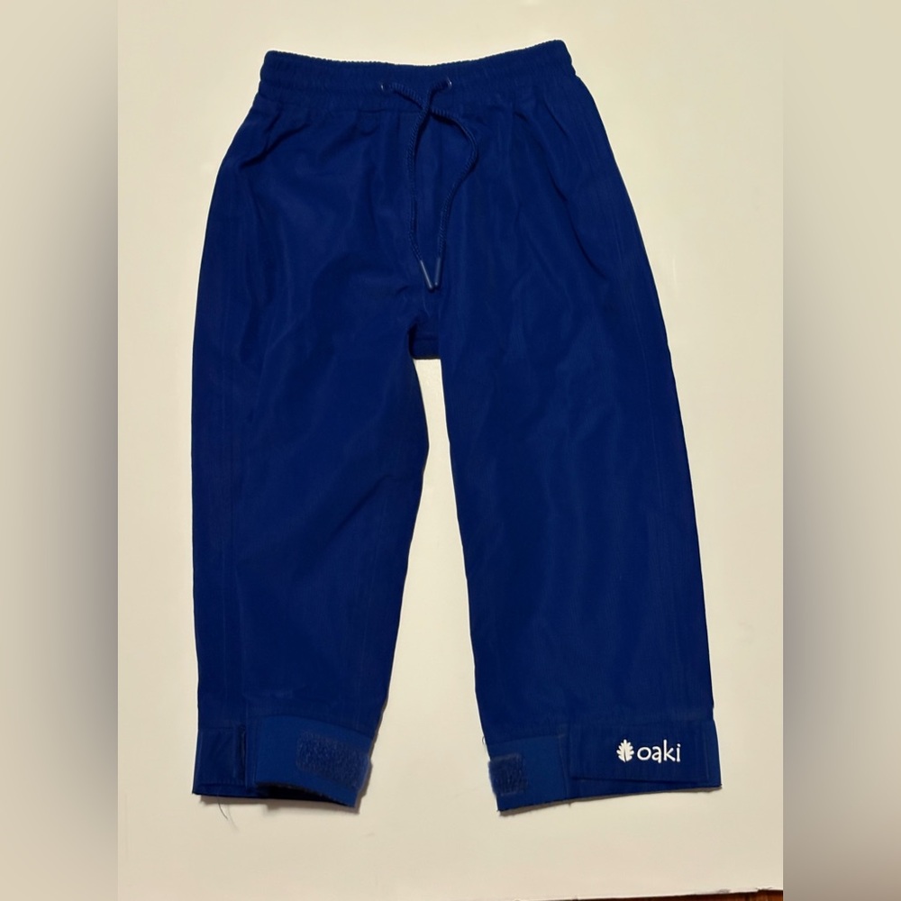 Oaki Kids Blue 3T Hiking Trail Rain Pants EUC